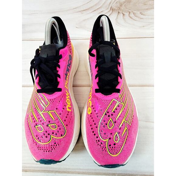 New Balance Womens FuelCell RC Elite V2 WRCELPB2 Pink Running Shoes Sneakers 9 - Picture 3 of 16